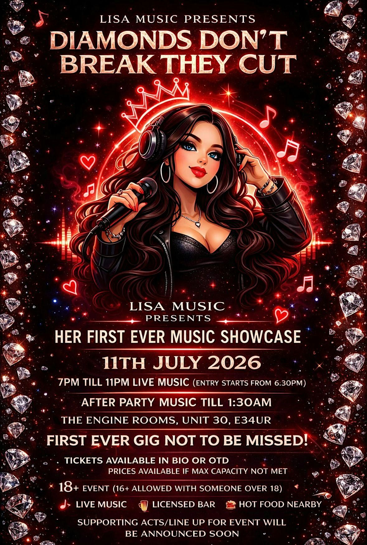 Diamonds don\u2019t break they cut