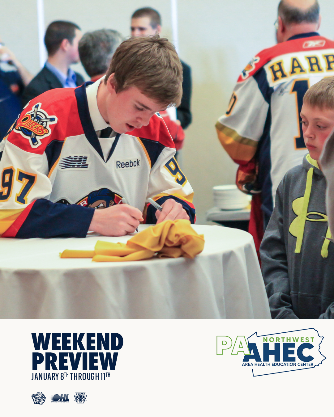 Sault Ste Marie - Soo Greyhounds at Erie Otters at Erie Insurance Arena