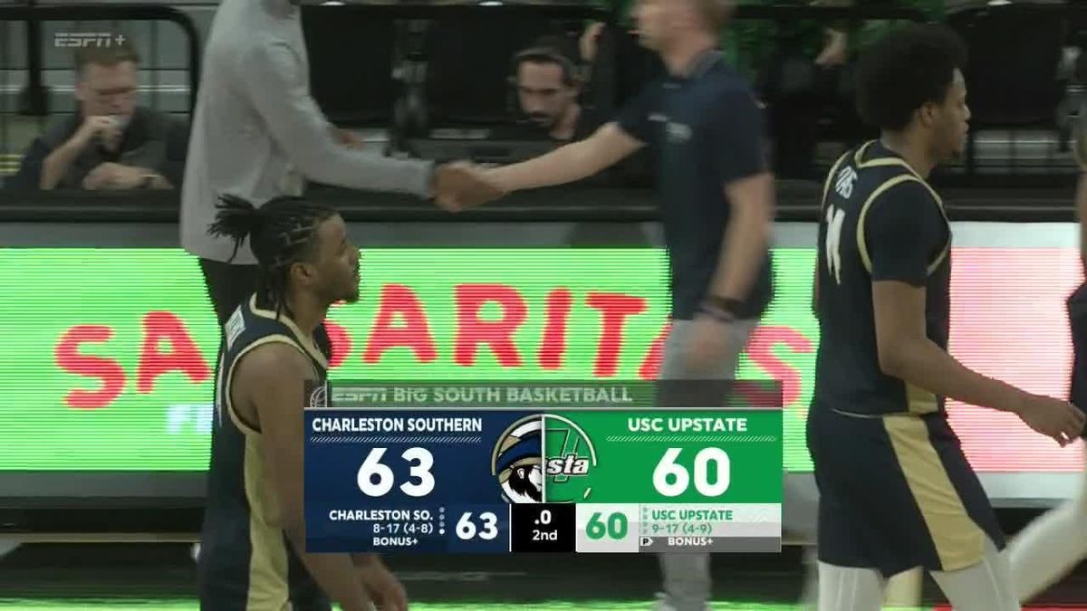 South Carolina Upstate Spartans at Charleston Southern Buccaneers Mens Basketball at Buccaneer Field House