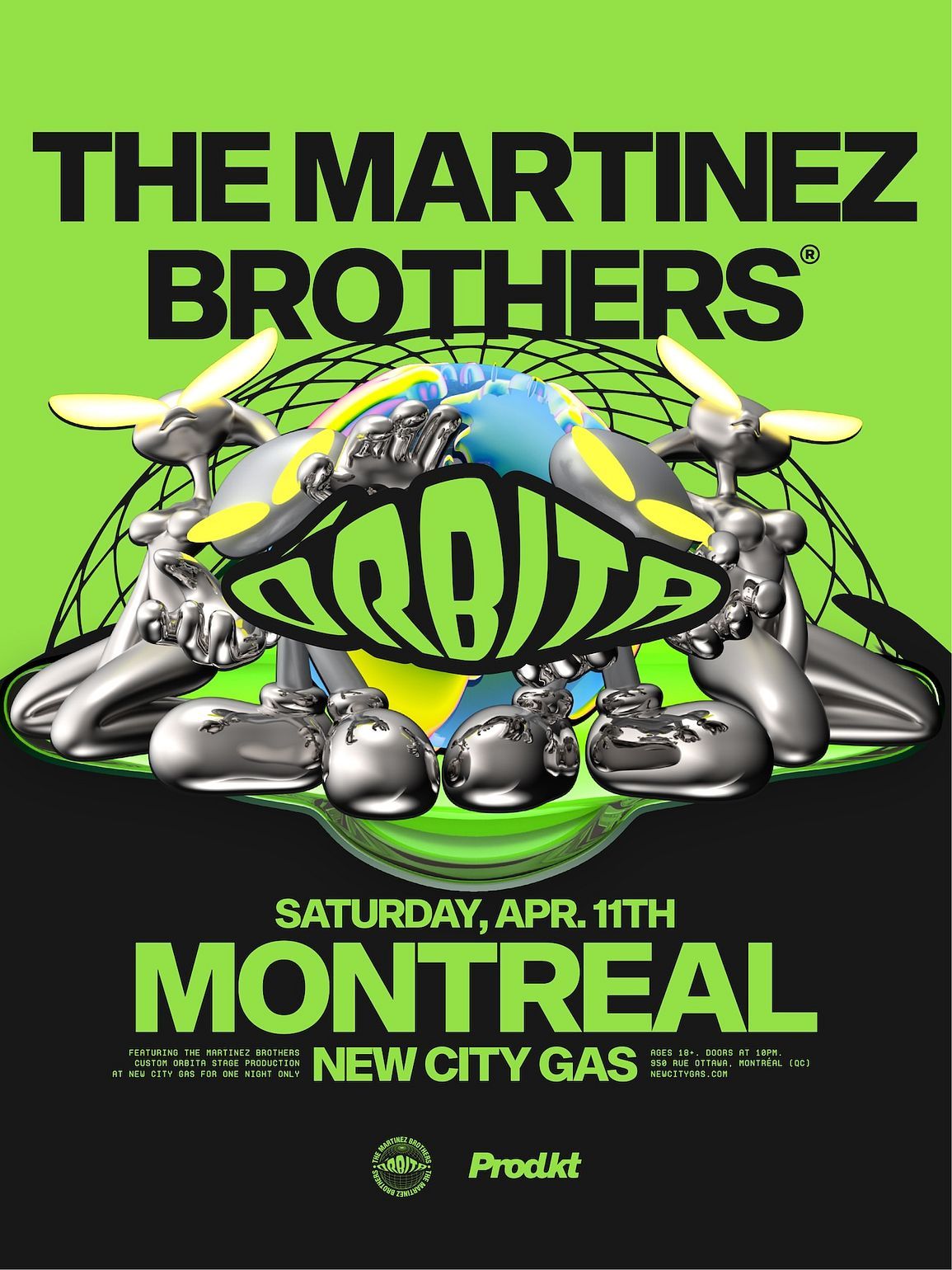 The Martinez Brothers Present \u00d3rbita at Showbox SODO
