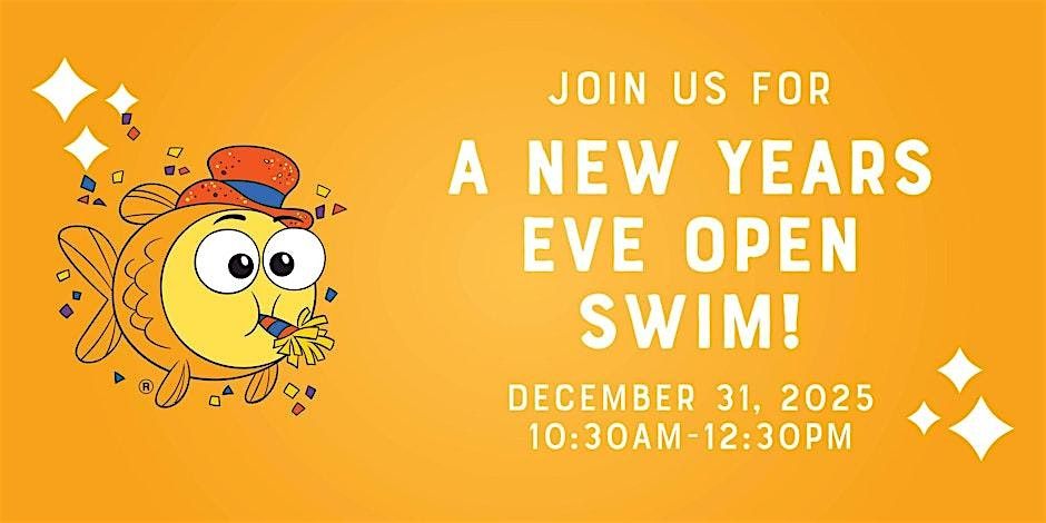Noon Year's Eve Balloon Swim hosted by Goldfish Swim School