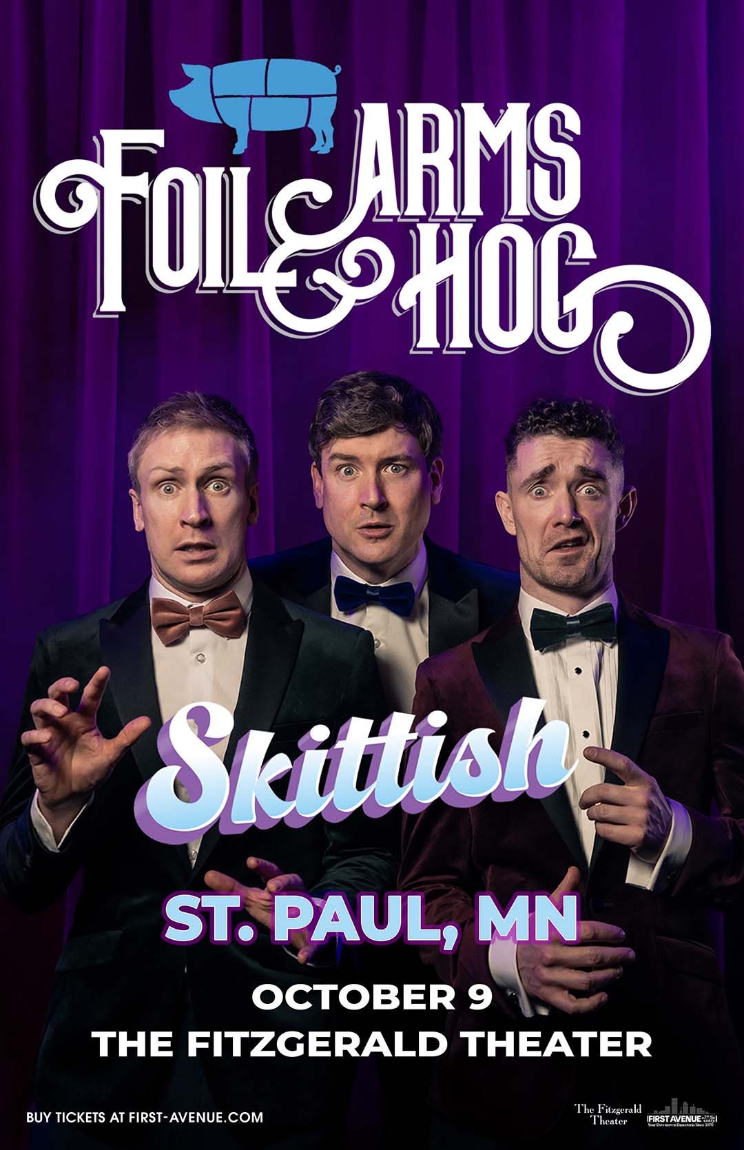 Foil Arms and Hog: Skittish at London Palladium