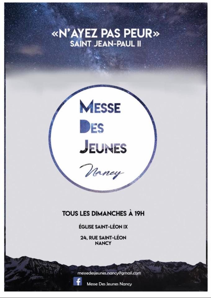 La messe des jeunes revient !