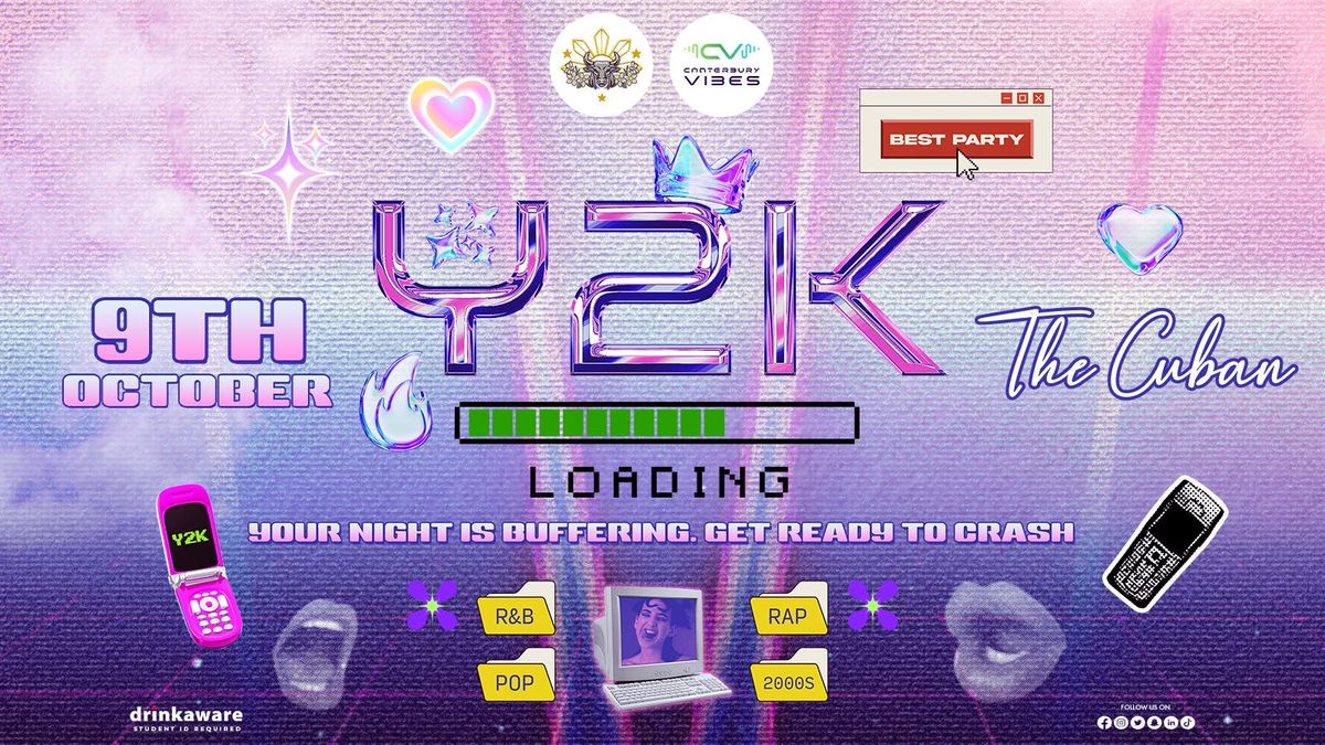 Y2K Party - Freshers Icebreaker edition