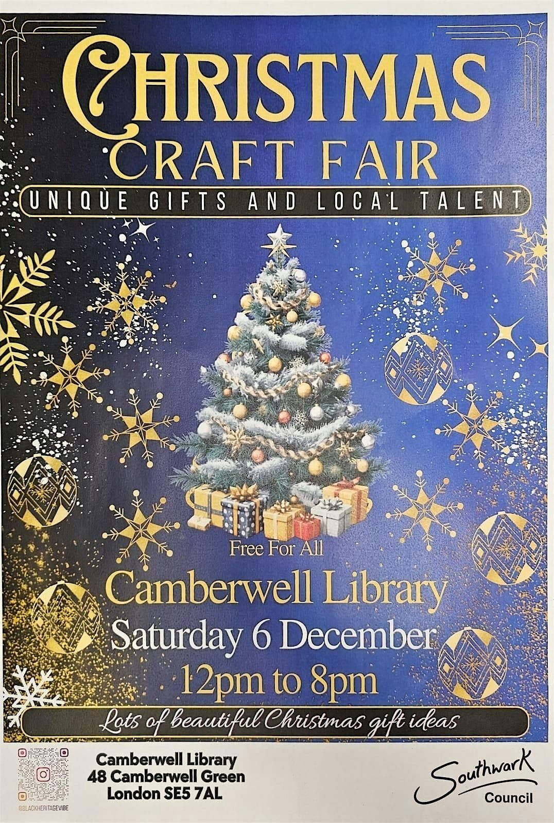 Camberwell Library Christmas  Craft Fair