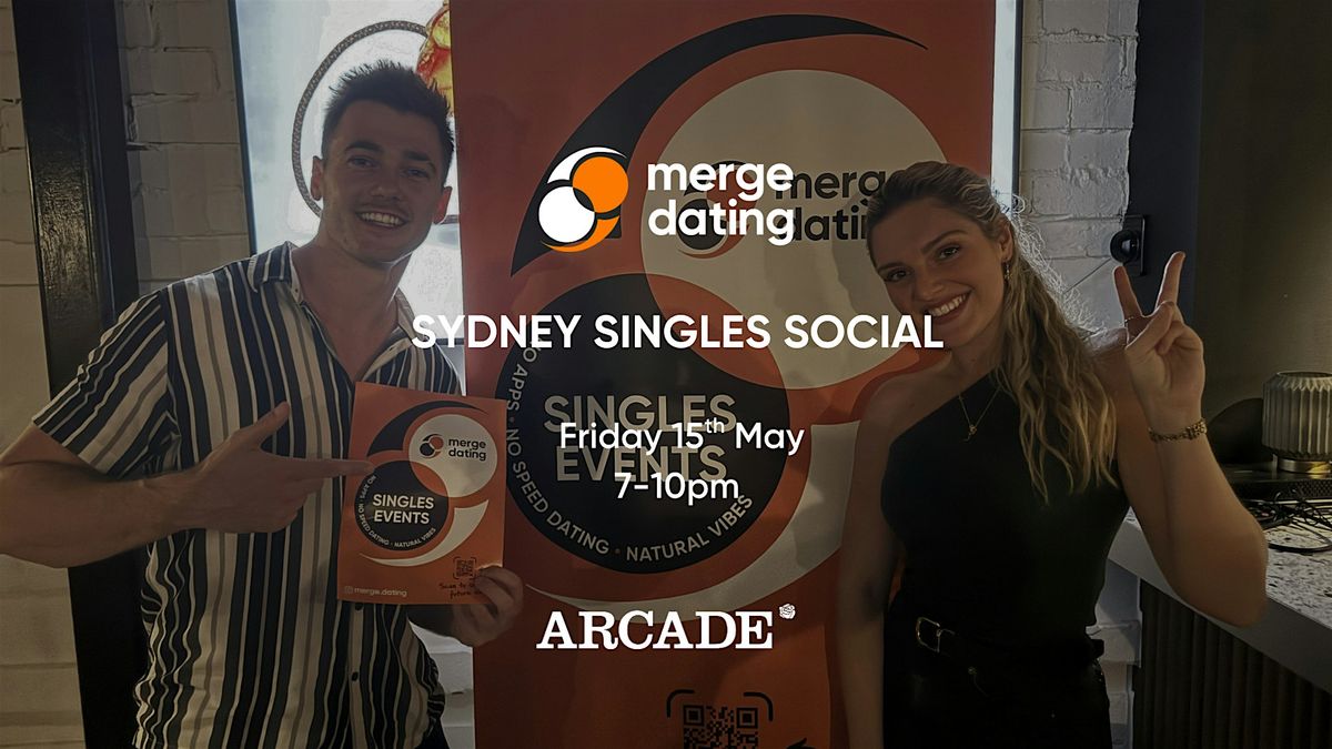 Sydney | Singles Social Event | Arcade Bar | Friday 15th May | 30-40