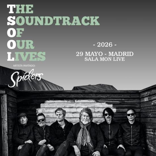 The Soundtrack of Our Lives en Madrid (ROAD TO AZKENA ROCK FESTIVAL) 2026
