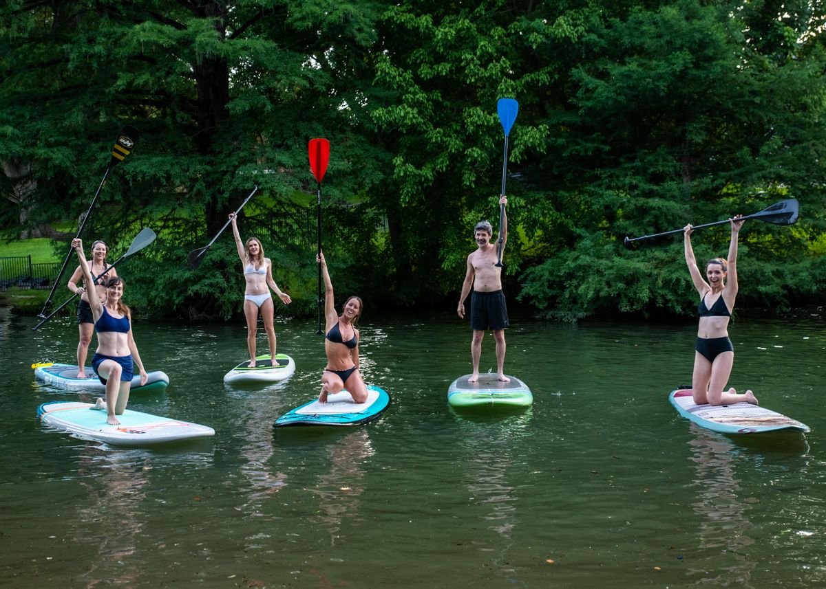 Stand Up Paddleboard Certification Sup Yoga Sup Pilates Teacher Training Woodlands Park At River Place Austin Tx August 28 To August 29