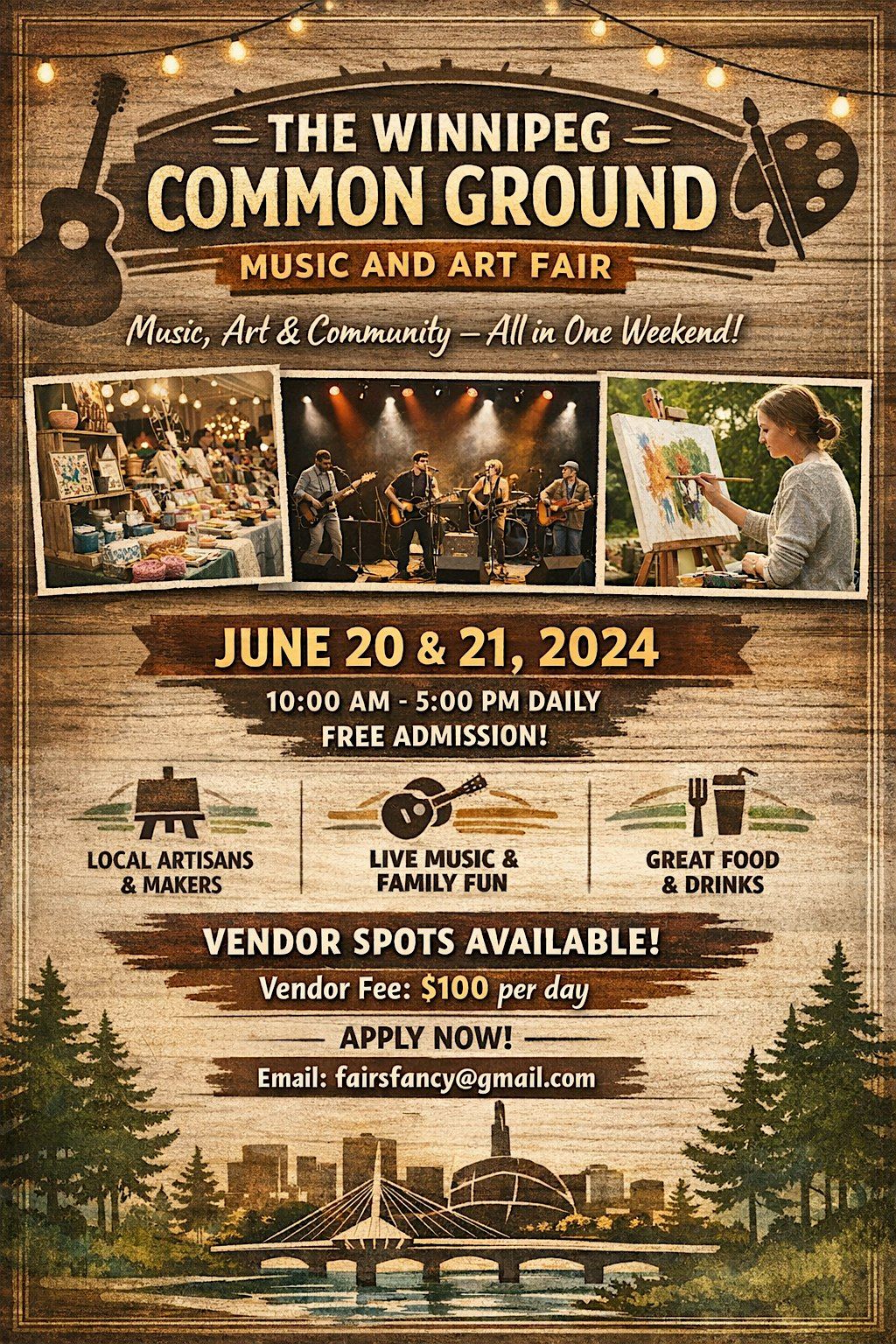 THE WINNIPEG COMMON GROUND MUSIC AND ART FESTIVAL