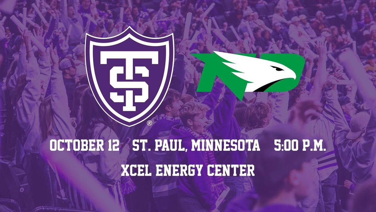 Parking North Dakota Fighting Hawks at St. Thomas Tommies Mens Hockey