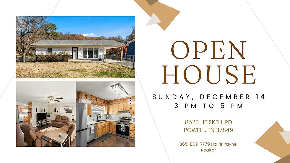 OPEN HOUSE \u2013 Powell Charmer on 1.5 Acres!