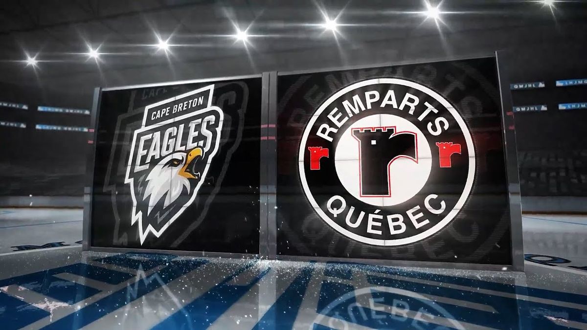 Quebec Remparts at Cape Breton Eagles
