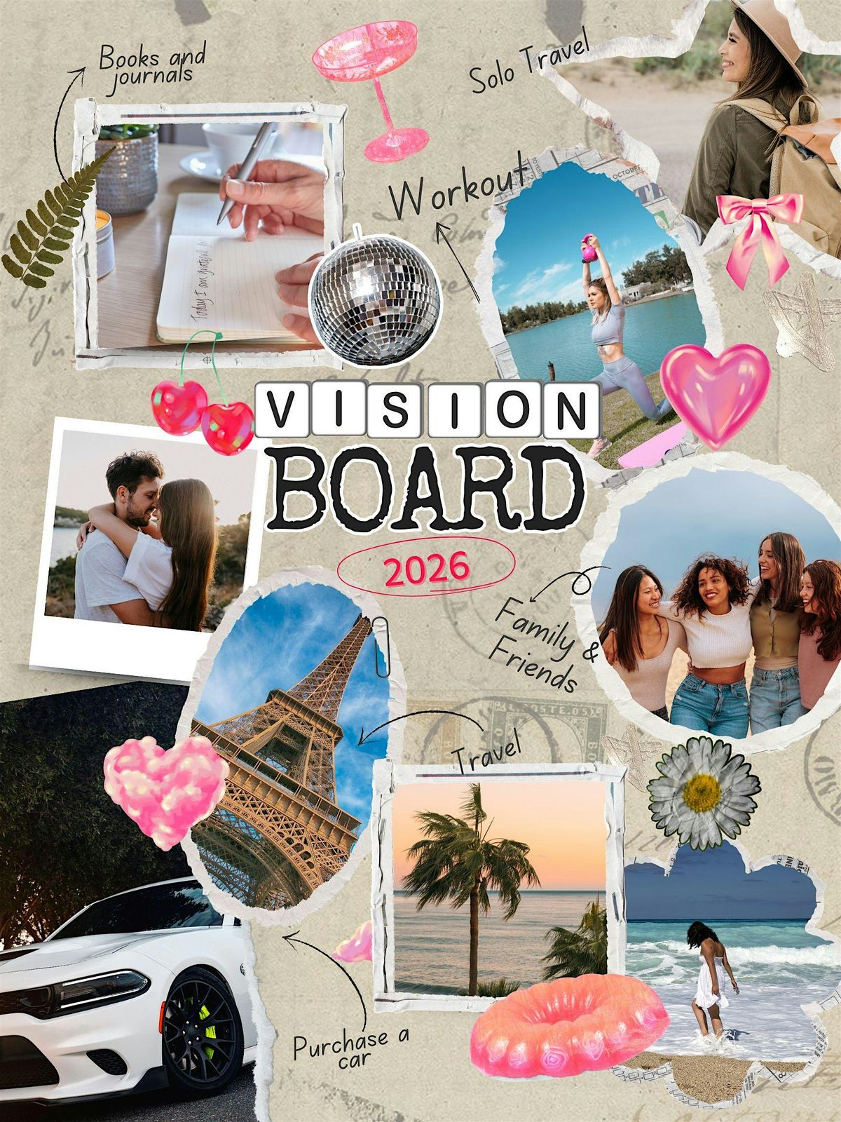 Vision Board Making Workshop + \u201cHello 2026\u201d Selfie Station