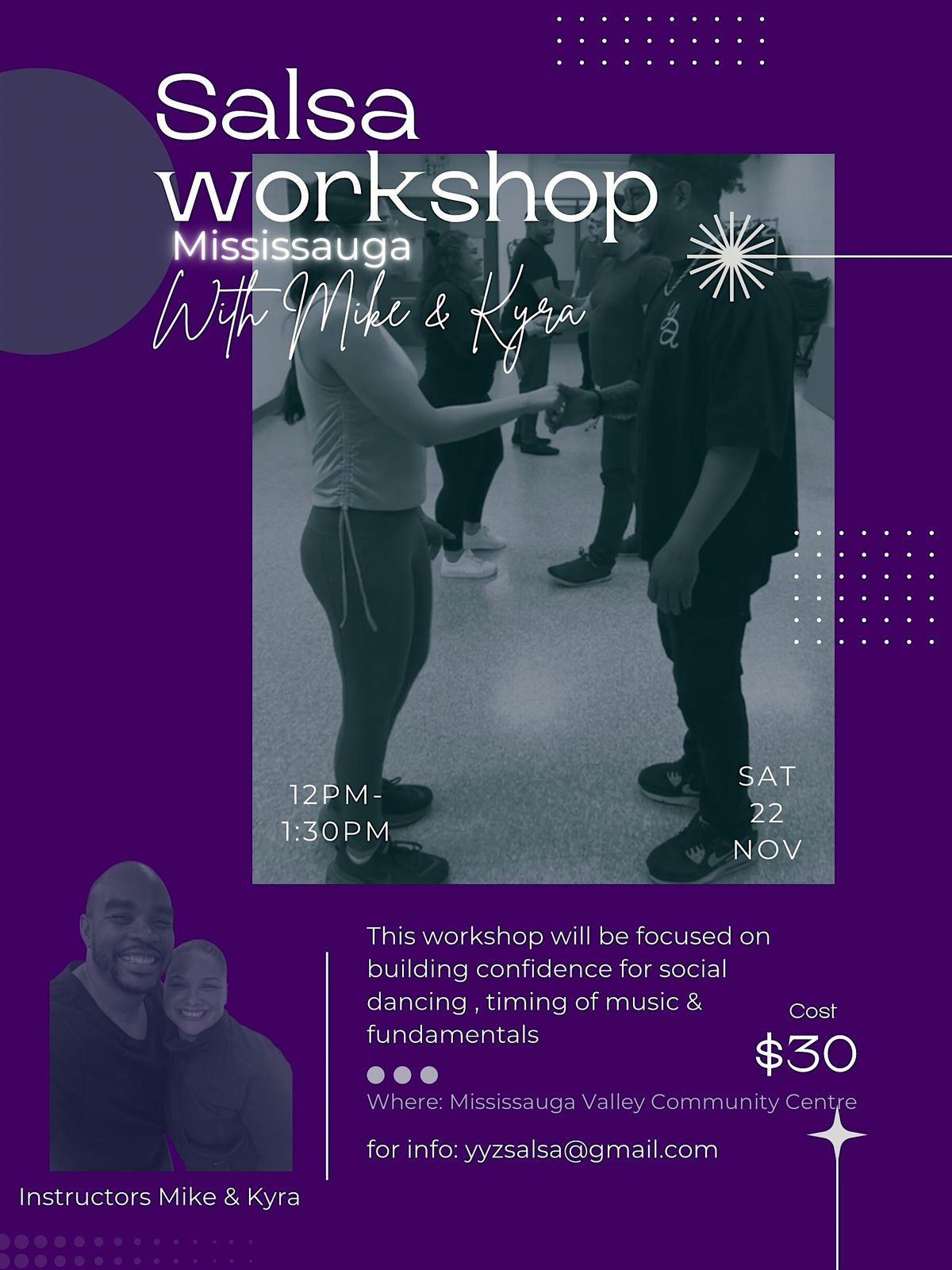 Salsa Workshop Misssissauga