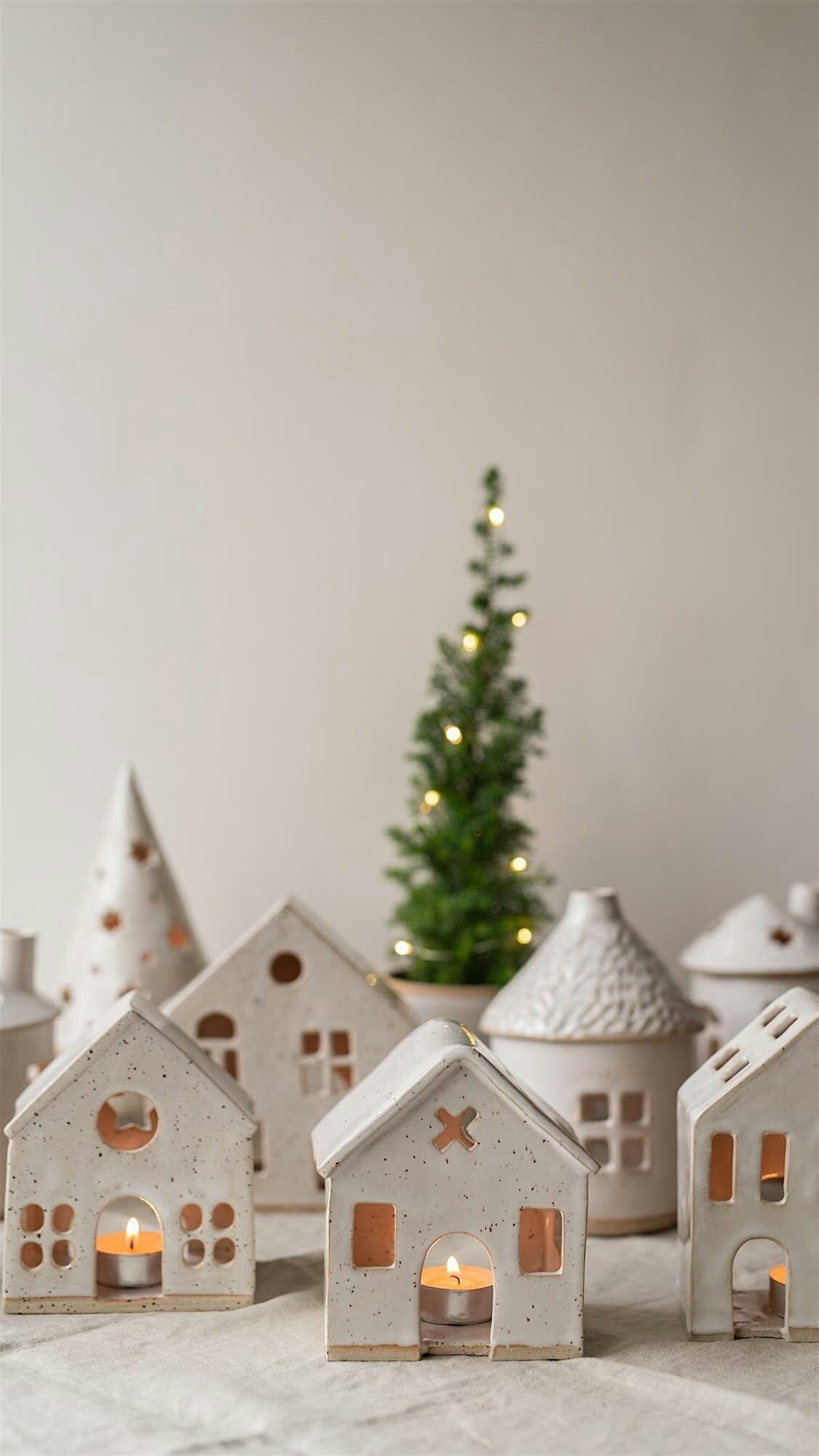Your Ceramic Christmas House: A Pottery Workshop