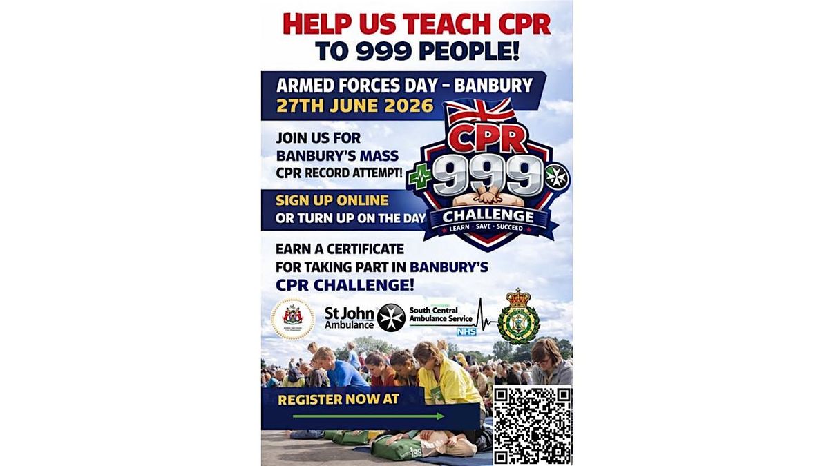 Banbury Big CPR Challenge - AFD