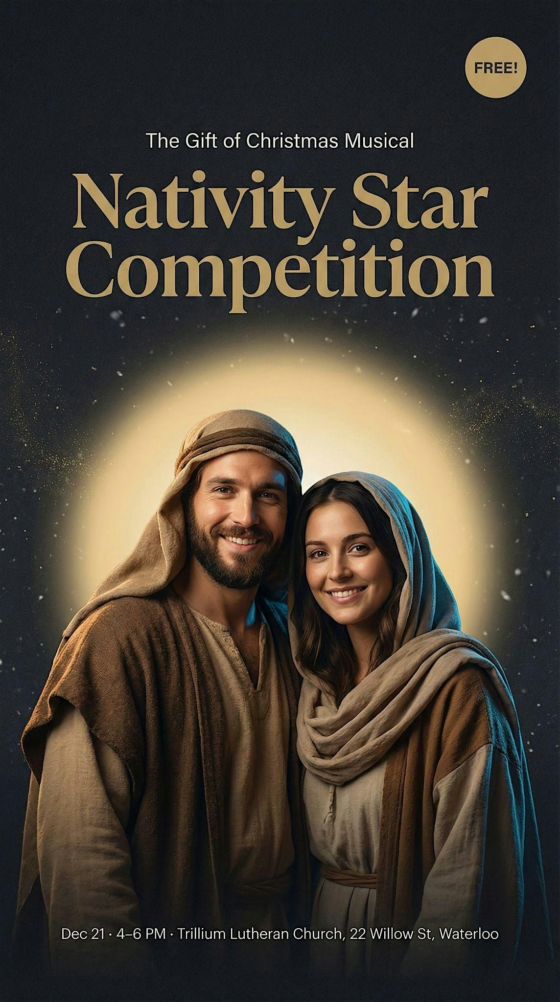 The Gift of Christmas Musical - Nativity Star Competition