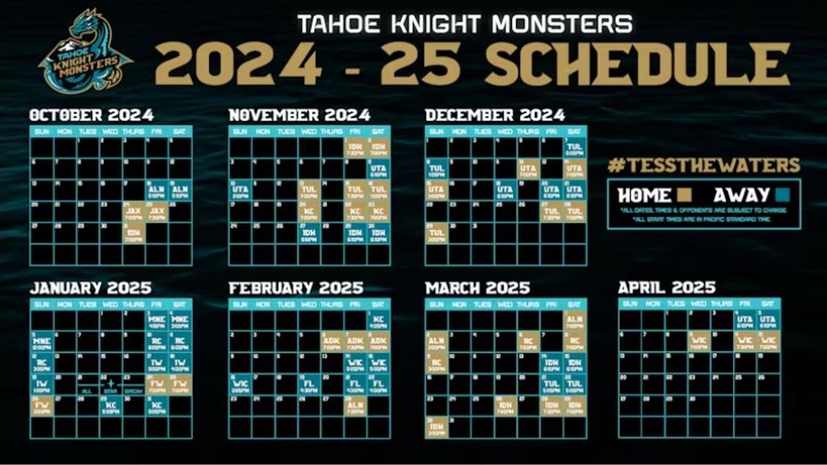 Tahoe Knight Monsters vs. Wichita Thunder