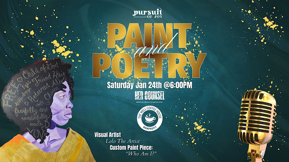 Pursuit of Joy Presents: Paint & Poetry