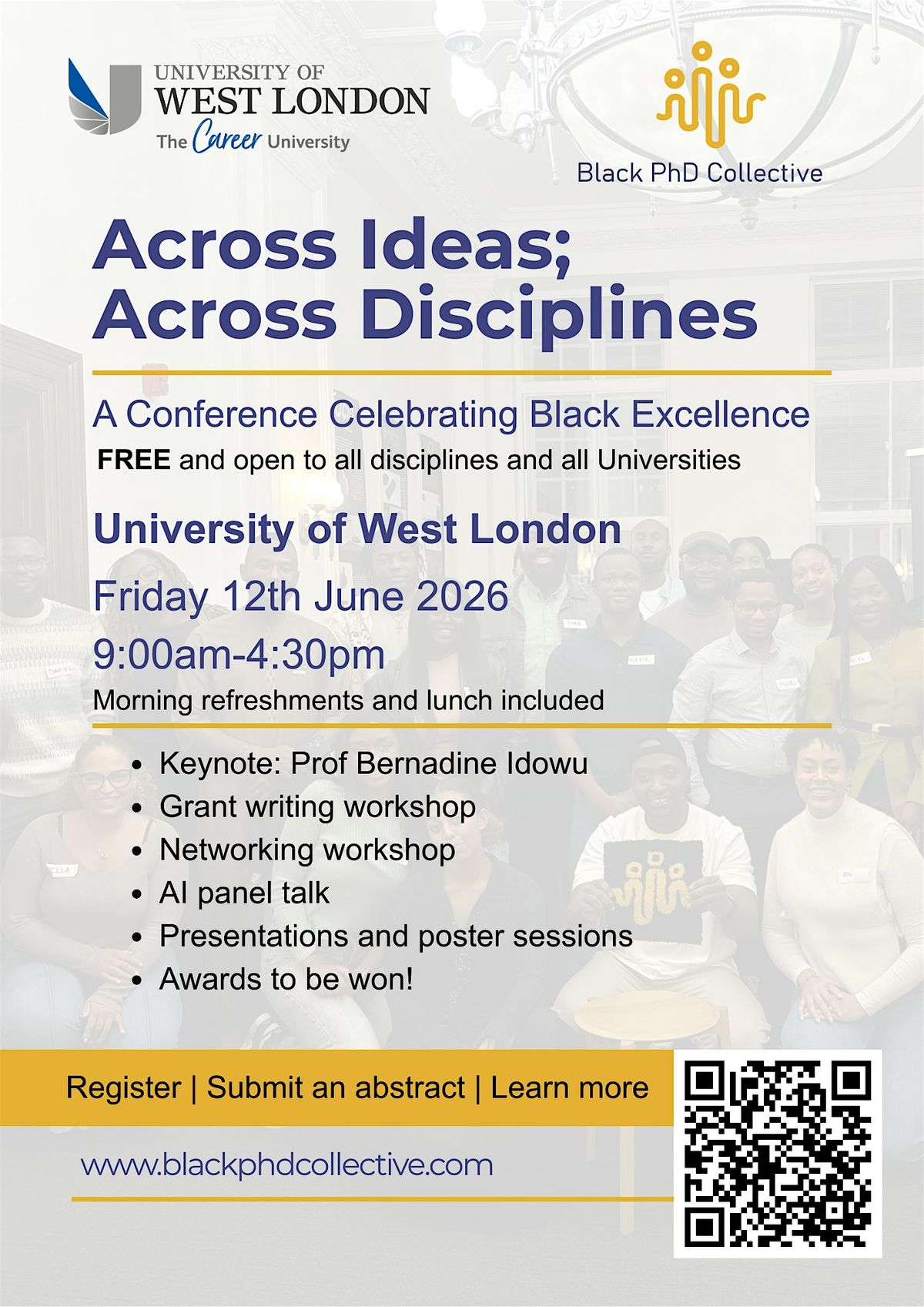 CONFERENCE: Across Ideas; Across Disciplines - Celebrating Black Excellence