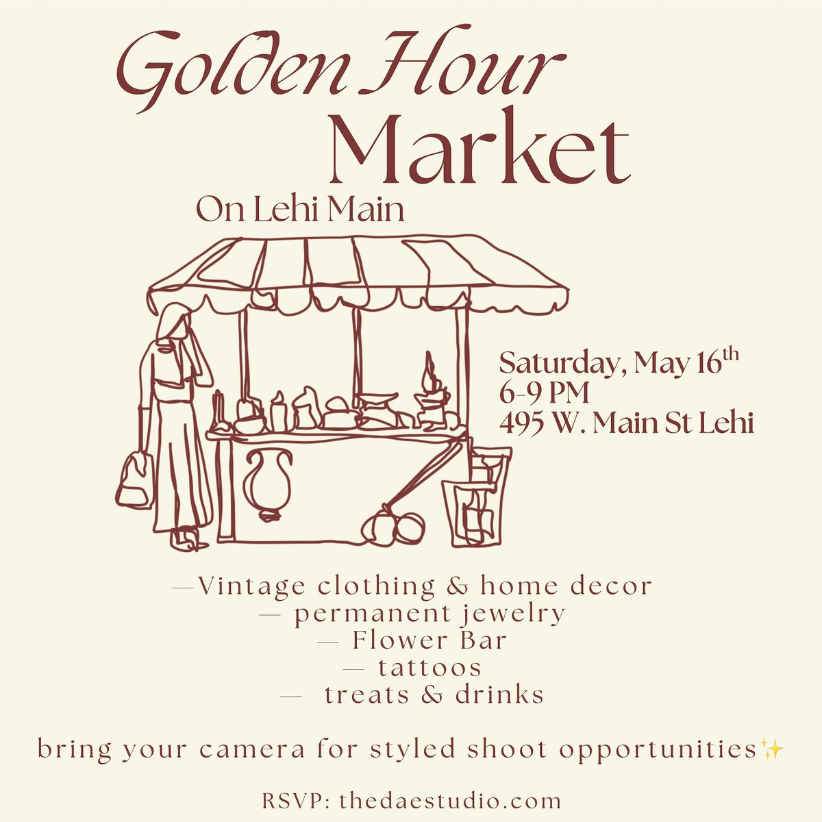 Golden Hour Market on Lehi Main