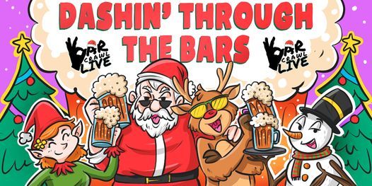Dashin' Through The Bars Holiday Crawl | Chicago, IL - Bar Crawl Live