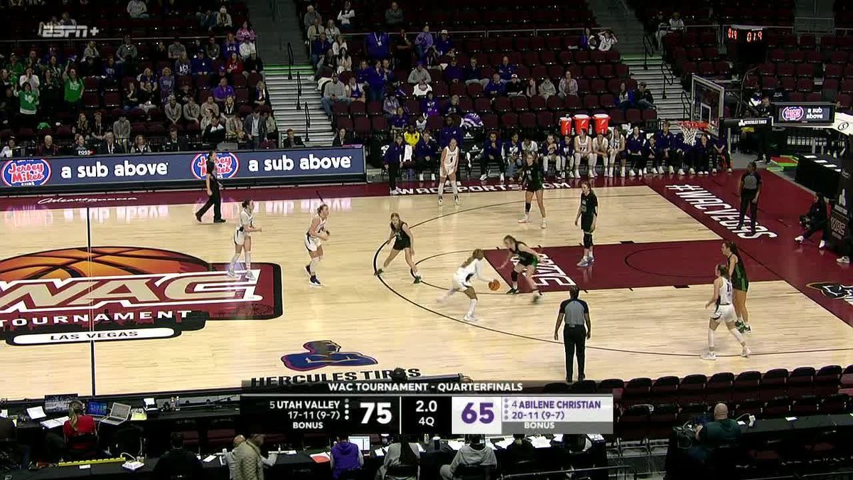 Utah Valley Wolverines Women's Basketball vs. Abilene Christian Wildcats