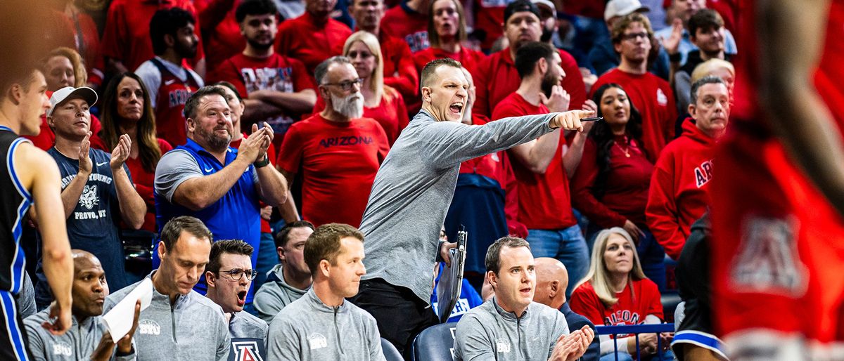 Parking Abilene Christian Wildcats at BYU Cougars Mens Basketball