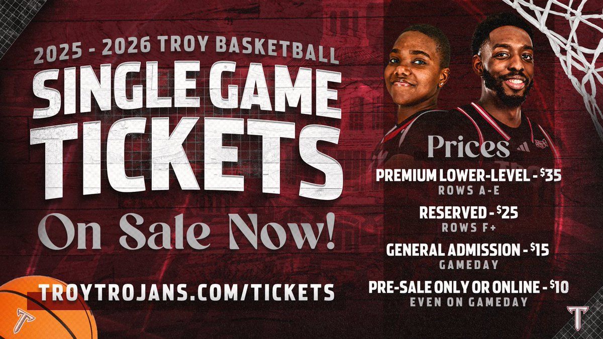 Troy Trojans vs. Maryland Terrapins