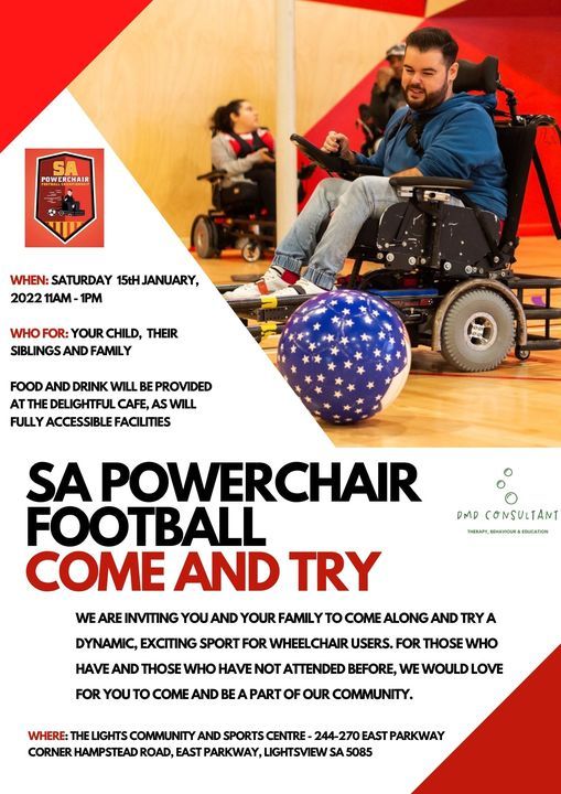 SA Powerchair Sport Junior League 'Come and Try'