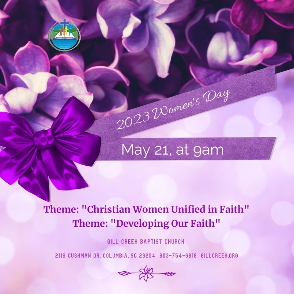 Womens Day Celebration at Gill Creek Baptist Church, Columbia on 21st ...