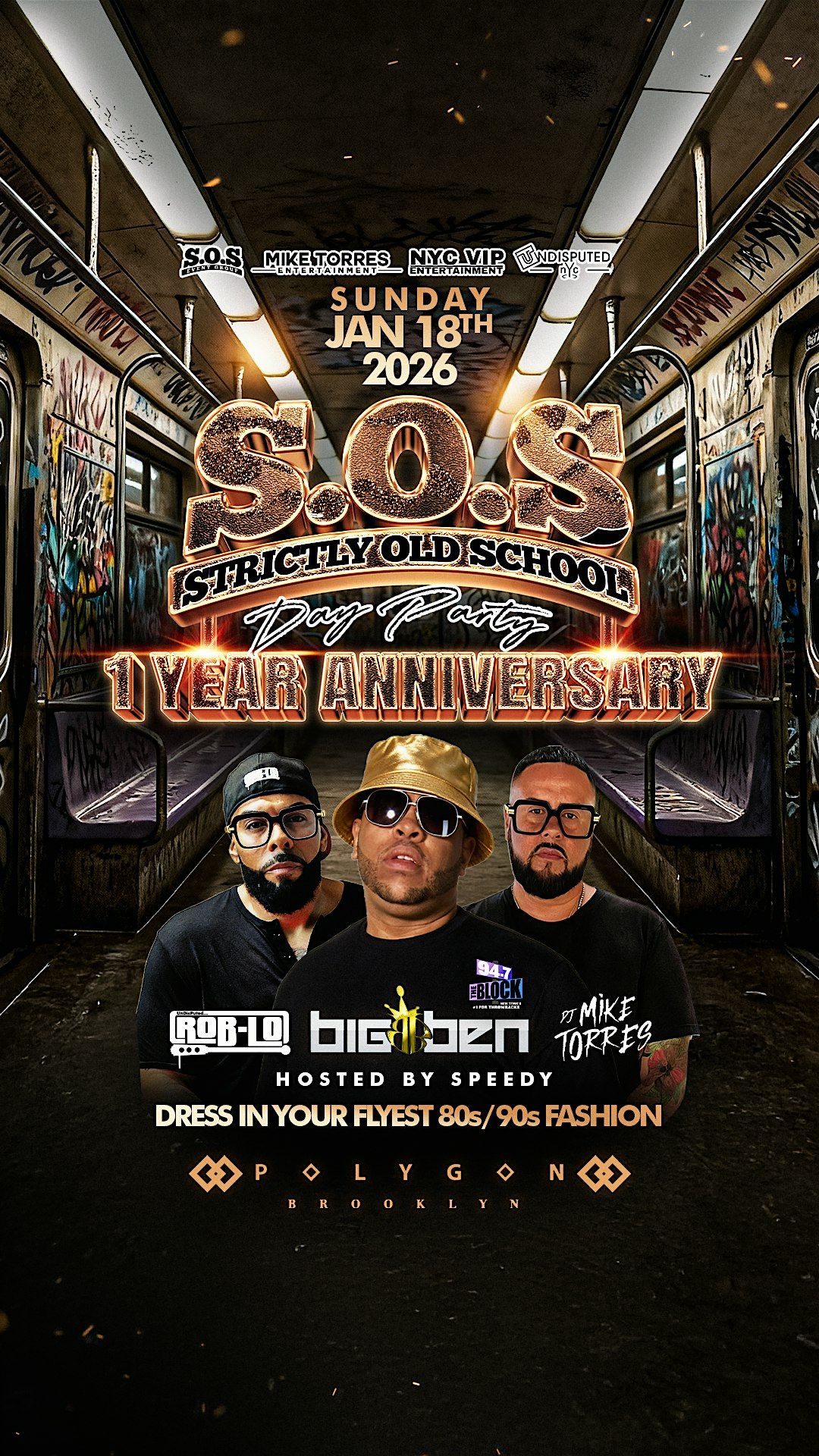 The Official SOS Day Party 1 Year Anniversary