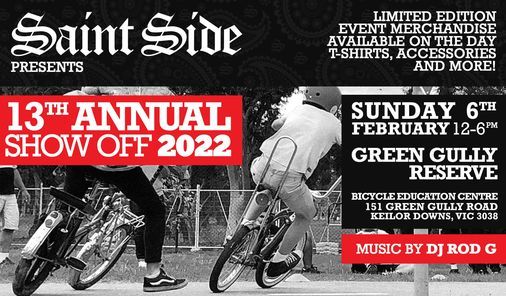 Clarendon Va Christmas 2022 Bicycle Crawl 13Th Annual Saint Side Show And Shine | Brimbank Bicycle Education Centre,  Ascot Vale, Vi | February 6, 2022