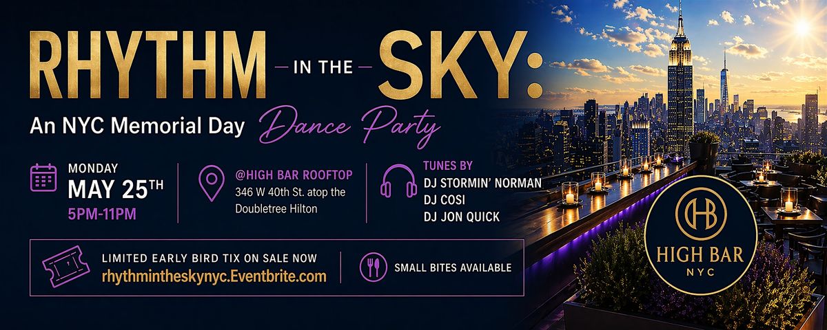 Rhythm in the Sky: An NYC Memorial Day Dance Party