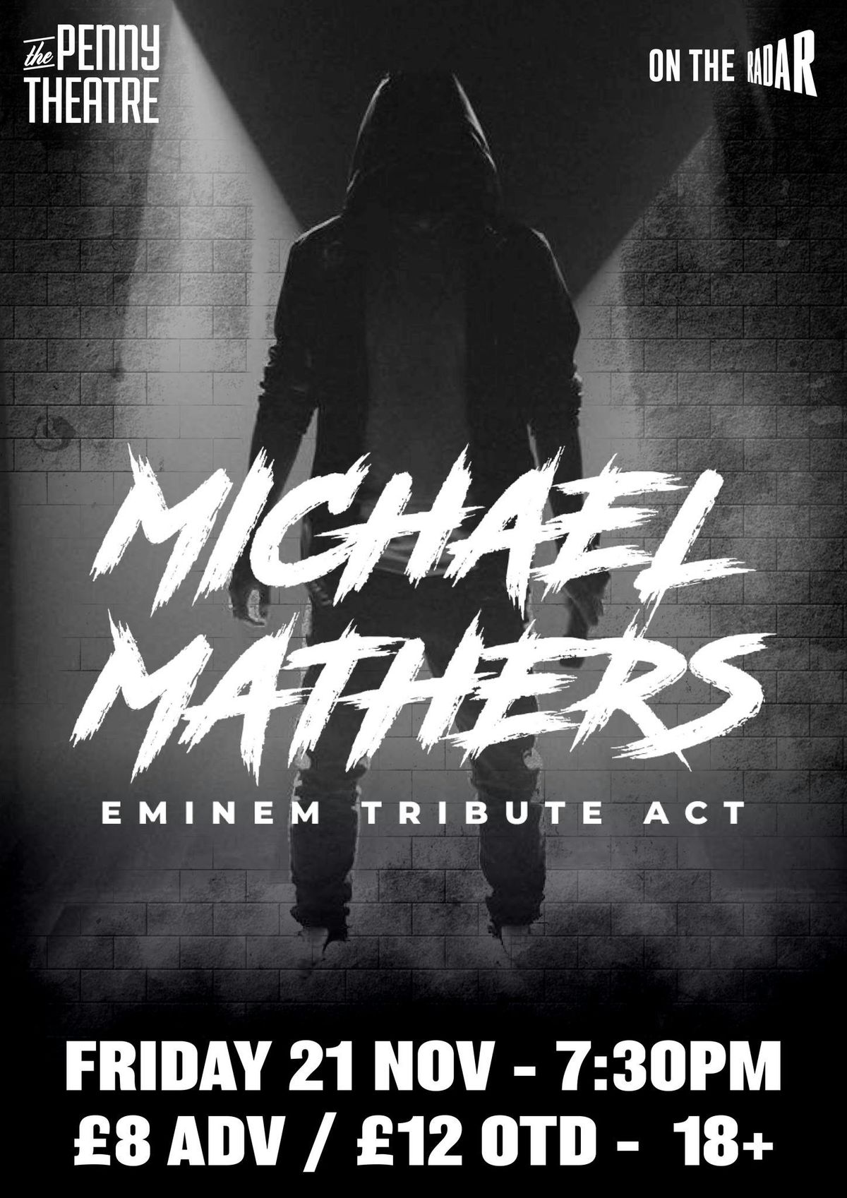 Michael Mathers Leading Eminem Tribute Live at The Penny Theatre