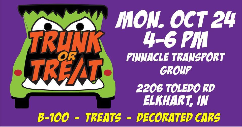 Pinnacles 6th Annual Trunk-or-Treat | Pinnacle Transport Group, Union ...