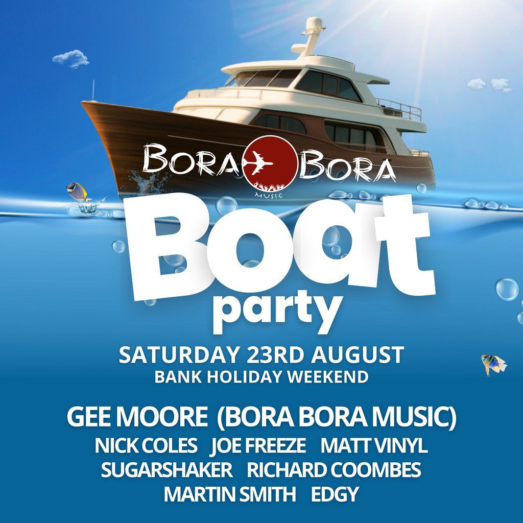 Bora Bora Music Bank Holiday Sunset Boat Cruise - Ibiza Classics
