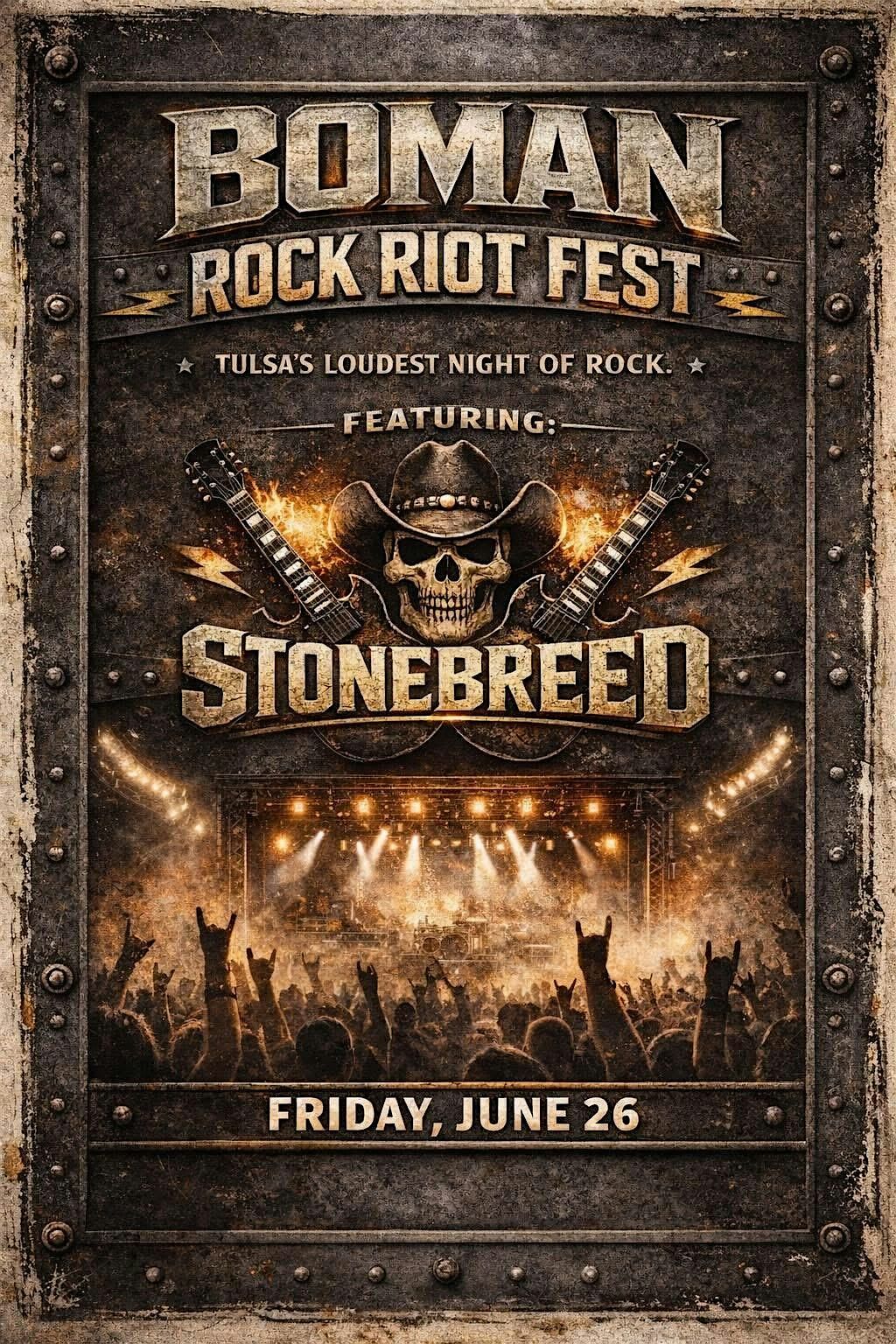Rock Riot Fest @ THE BOMAN
