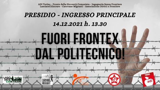 PRESIDIO - Fuori Frontex Dal Politecnico!