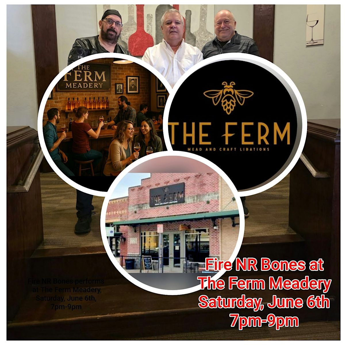 Fire NR Bones Performs at The Ferm Meadery