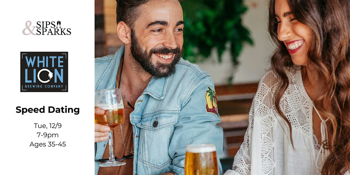 Speed Dating Ages 35-45 in Springfield, MA at White Lion Brewing Company