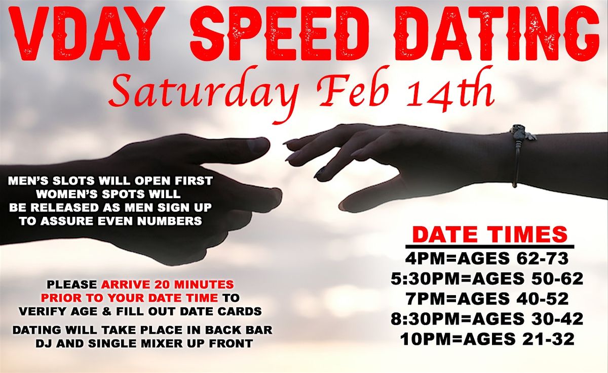 Tackle Box Annual Valentine's Day Speed Dating