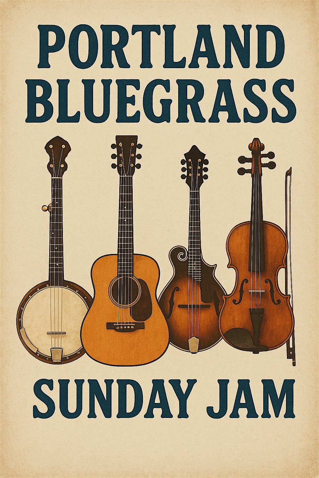 Jam- Portland Bluegrass Sunday Jam