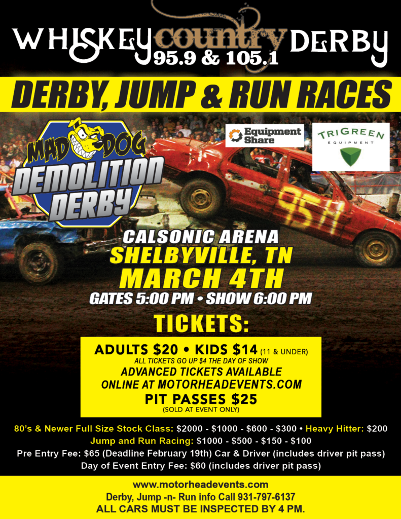 Demolition Derby at Illinois State Fairgrounds