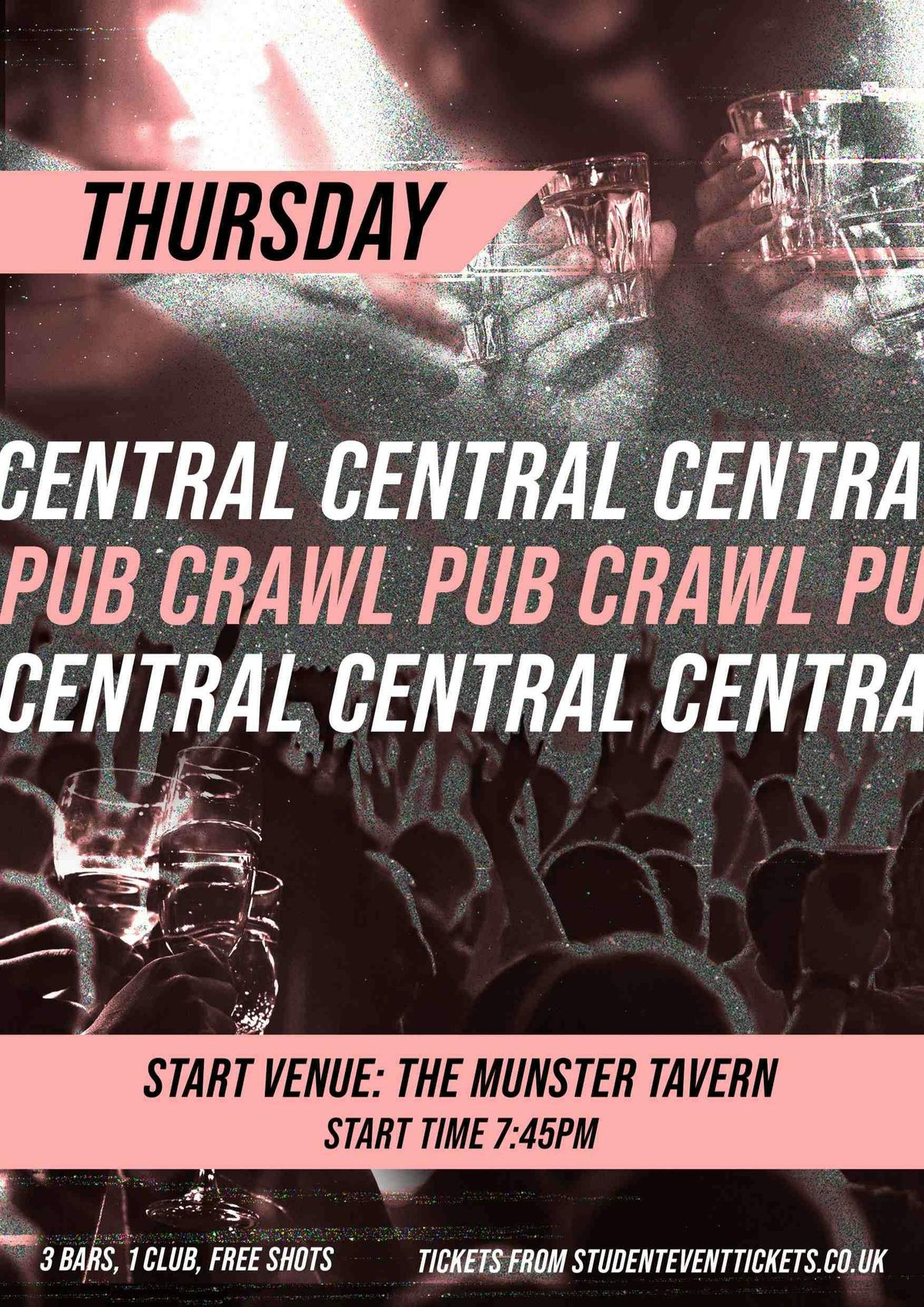 CENTRAL LONDON PUB CRAWL - THURSDAY 25TH SEPTEMBER