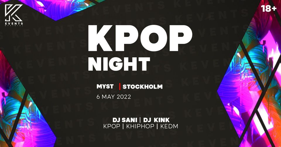 OfficialKEvents STOCKHOLM KPop & KHiphop Night 2 Rooms Hornsgatan