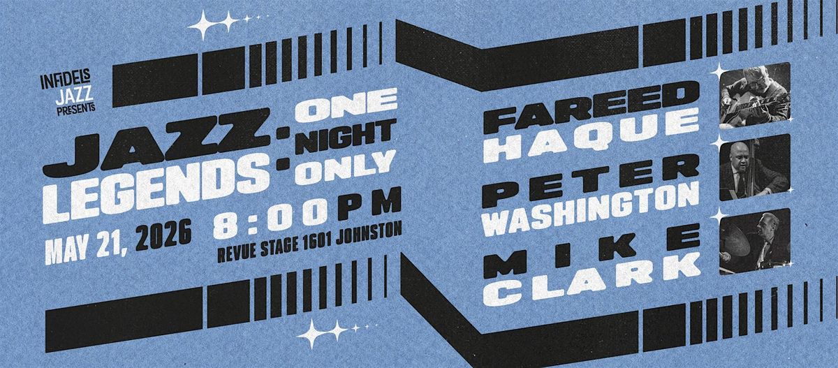 Infidels Jazz Presents: Fareed Haque Trio at Revue Stage