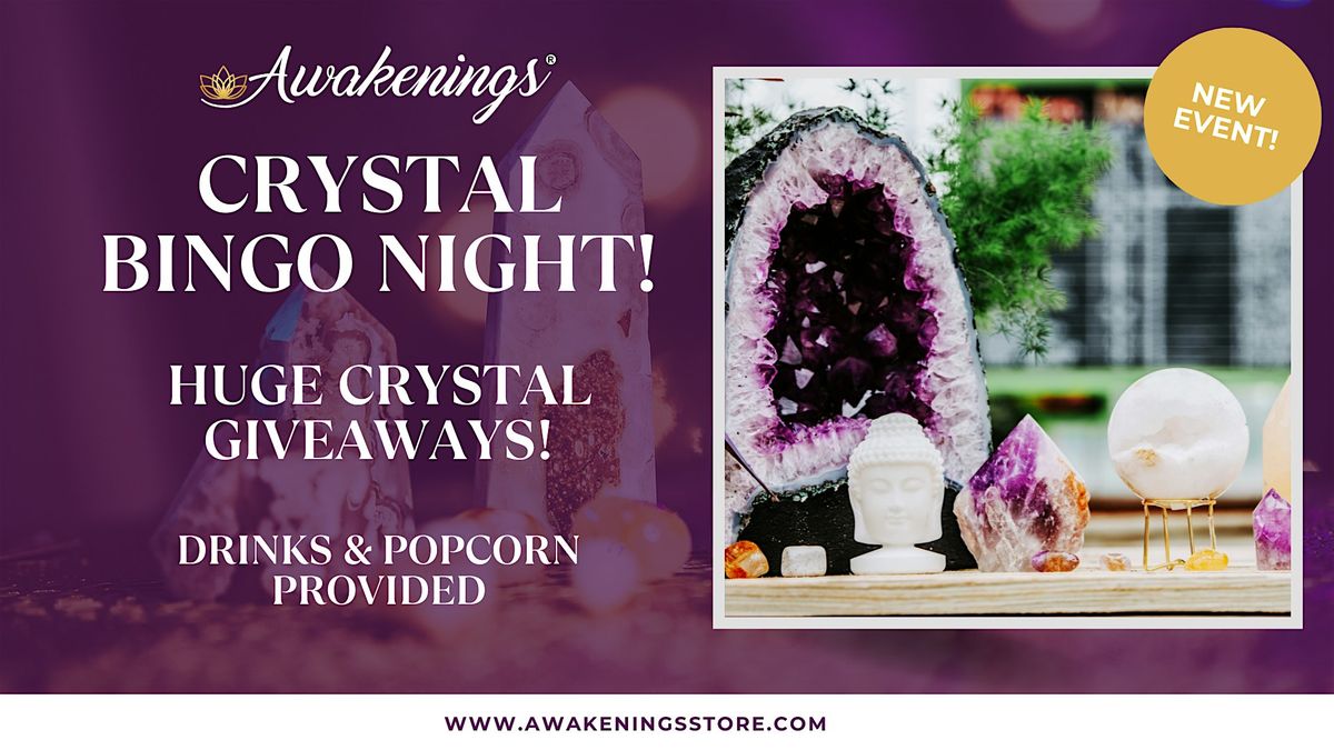 Crystal Bingo Night at Awakenings!