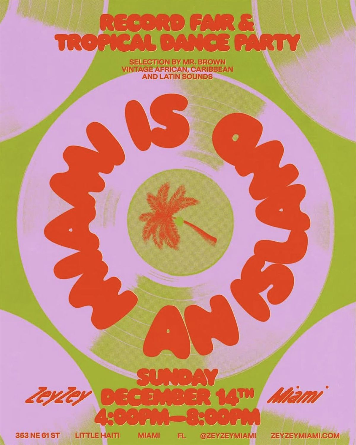 Miami Is An Island Record Fair