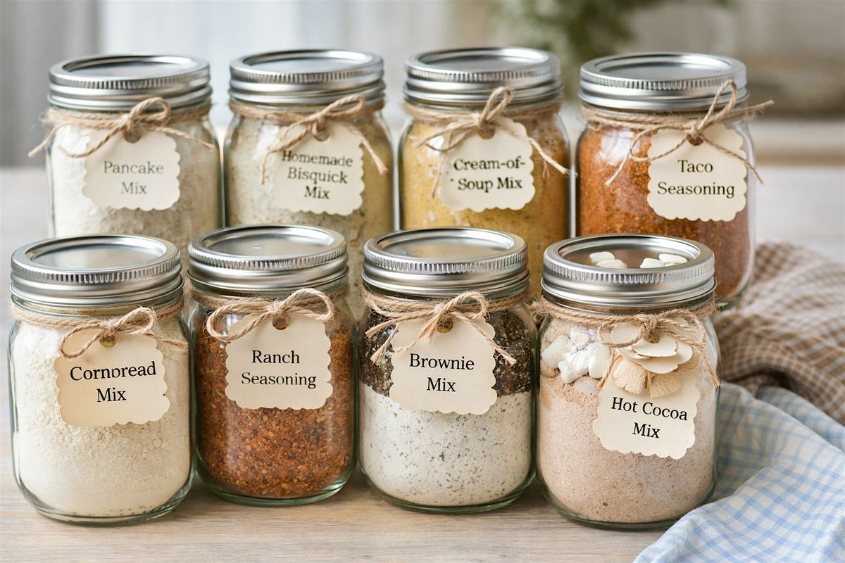 Homemade Pantry Mix Workshop | DIY Budget-Friendly Kitchen Class